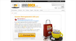 Desktop Screenshot of javadocx.com